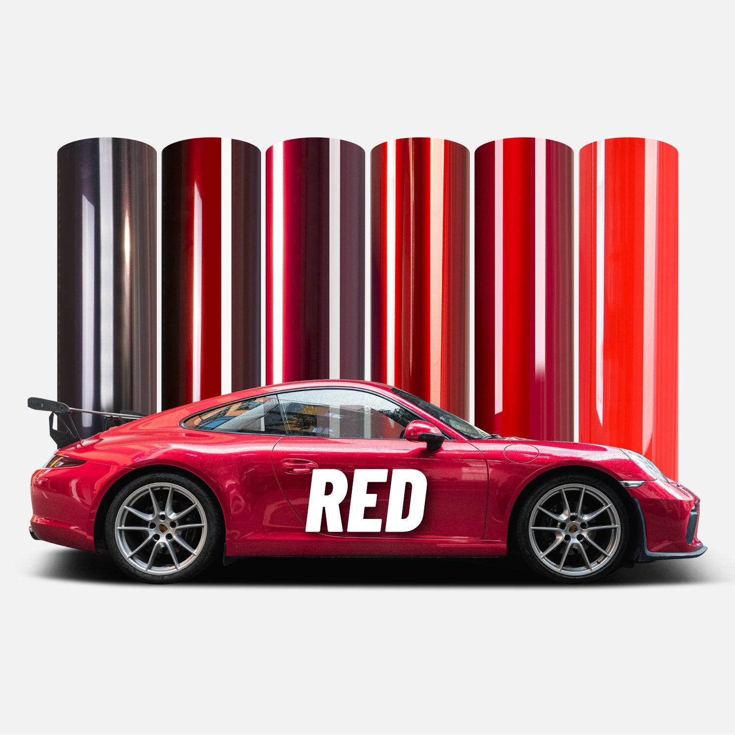 Red Vinyl Wraps - For All Vehicles