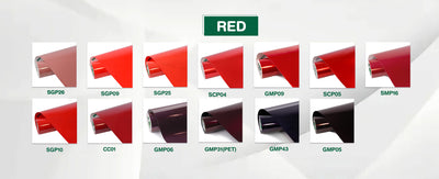 Red Vinyl Wraps - For All Vehicles