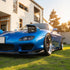 High Glossy Dodger Blue Vinyl Wrap