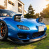 High Glossy Dodger Blue Vinyl Wrap