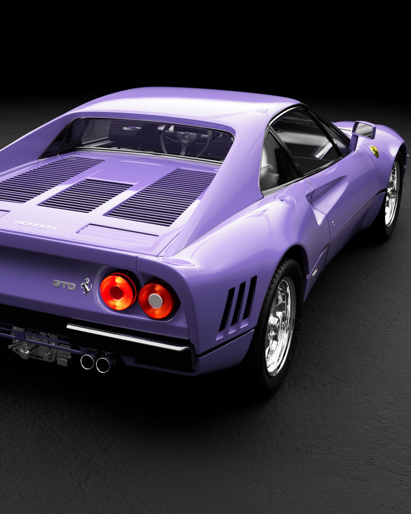 Glossy Metallic Pastel Purple Color PPF (Paint Protection Film)