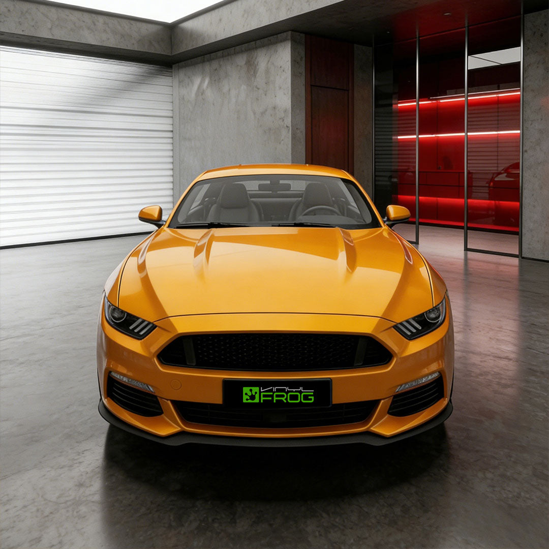 Glossy Metallic Gold Vinyl Wrap