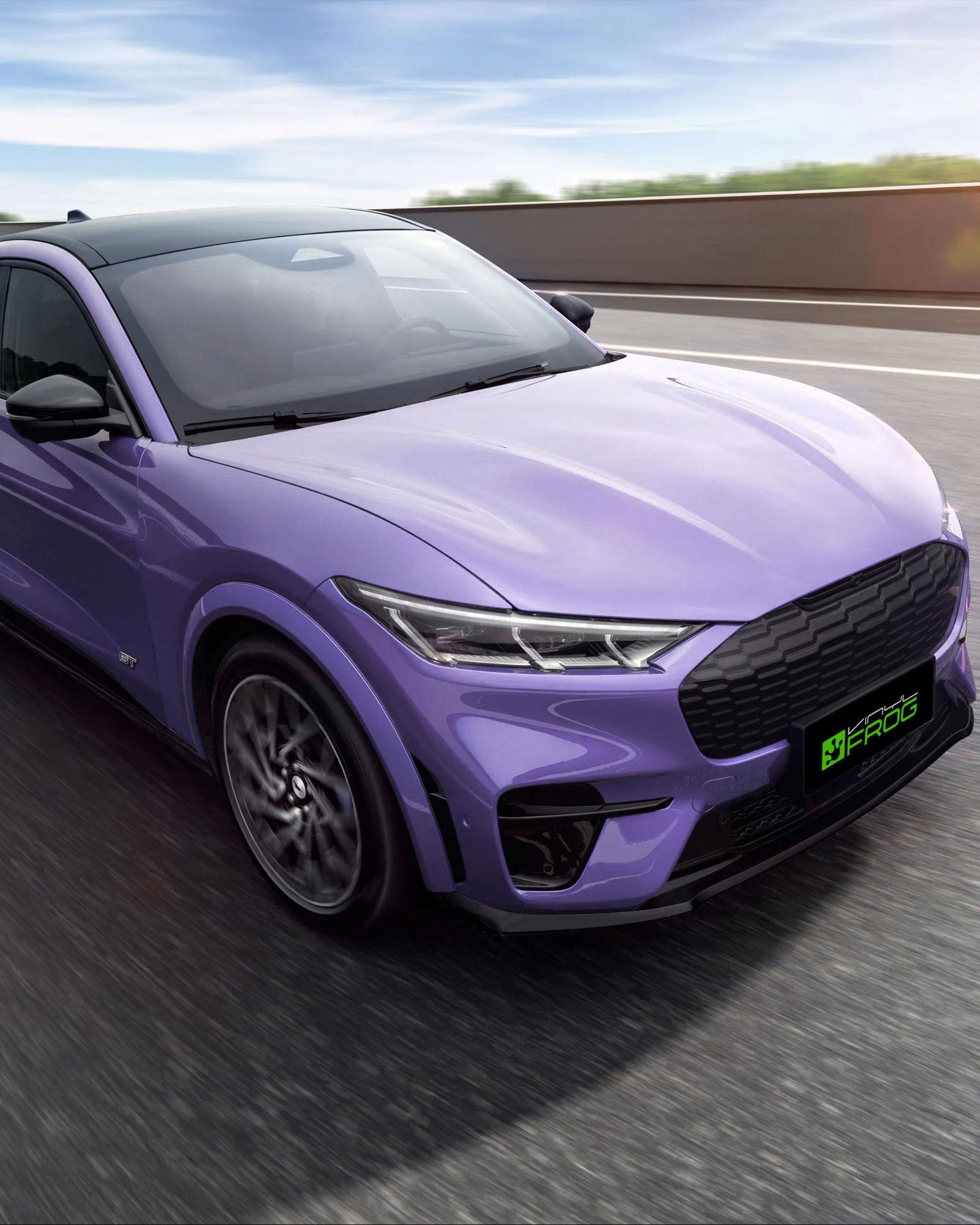 Glossy Metallic Pastel Purple Color PPF (Paint Protection Film)