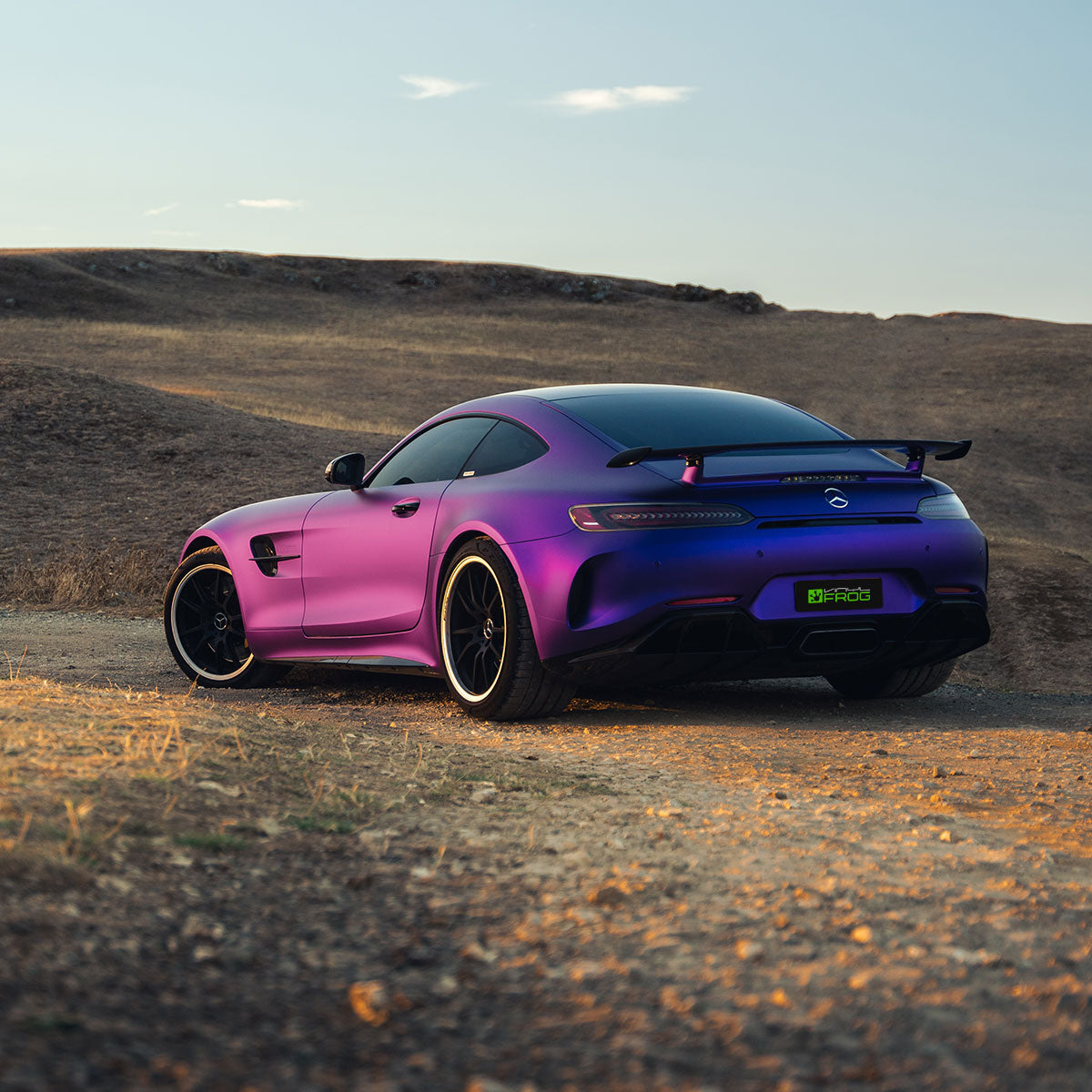 Matte Metallic Eminence Purple Vinyl Wrap