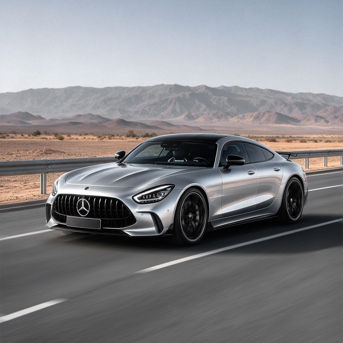 Glossy Metallic Arctic Silver Color PPF (Paint Protection Film)