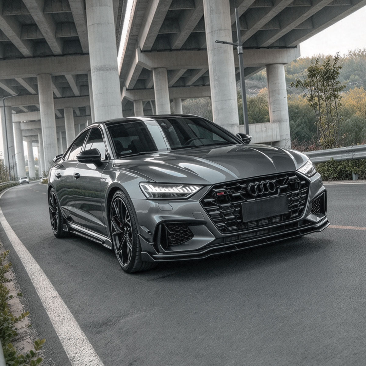 High Glossy Nardo Gray Color PPF (Paint Protection Film)