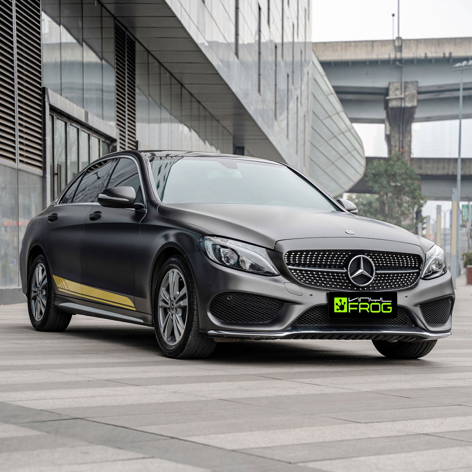 Matte AMG Gray Color PPF (Paint Protection Film)