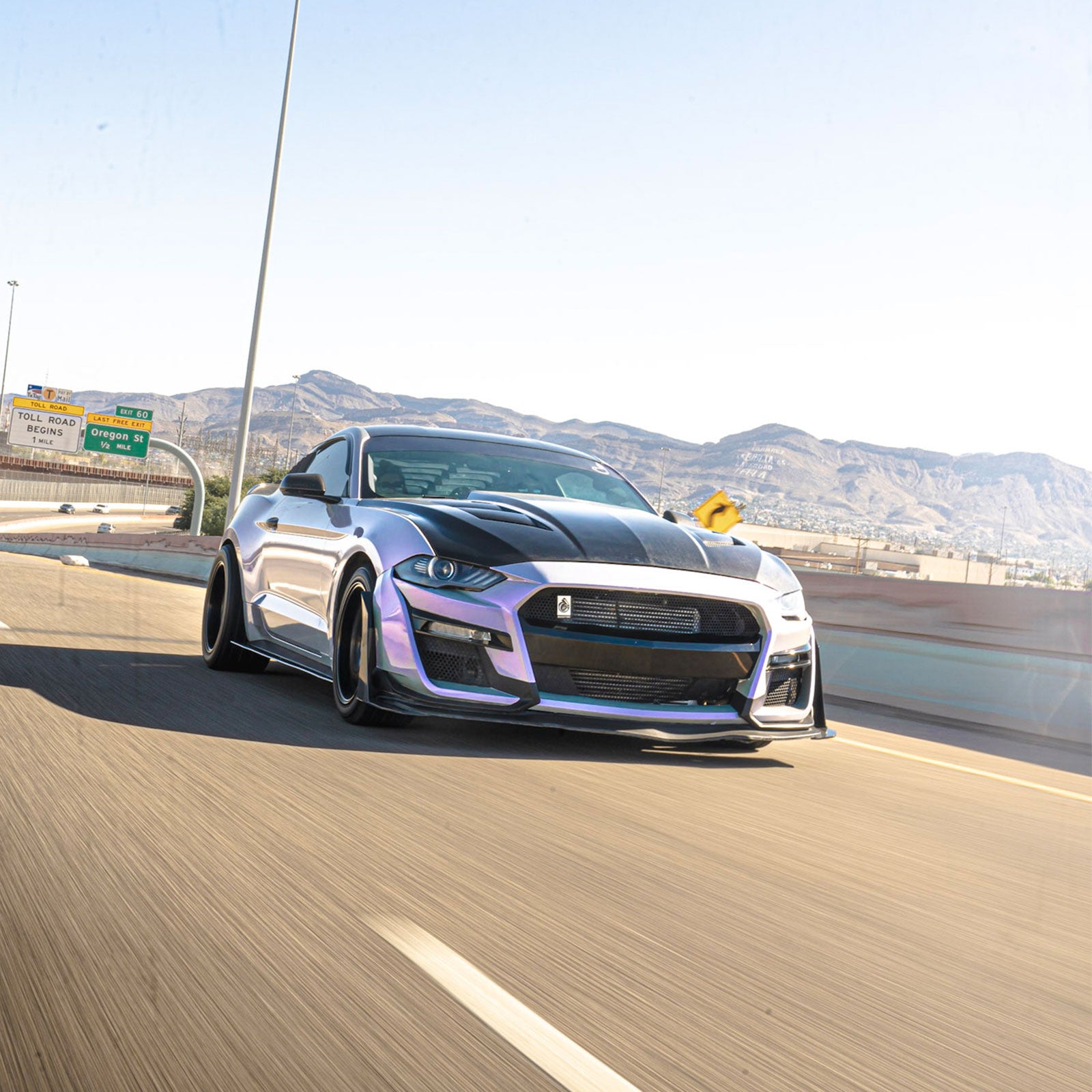 Candy Metallic Gray Purple Color PPF (Paint Protection Film)