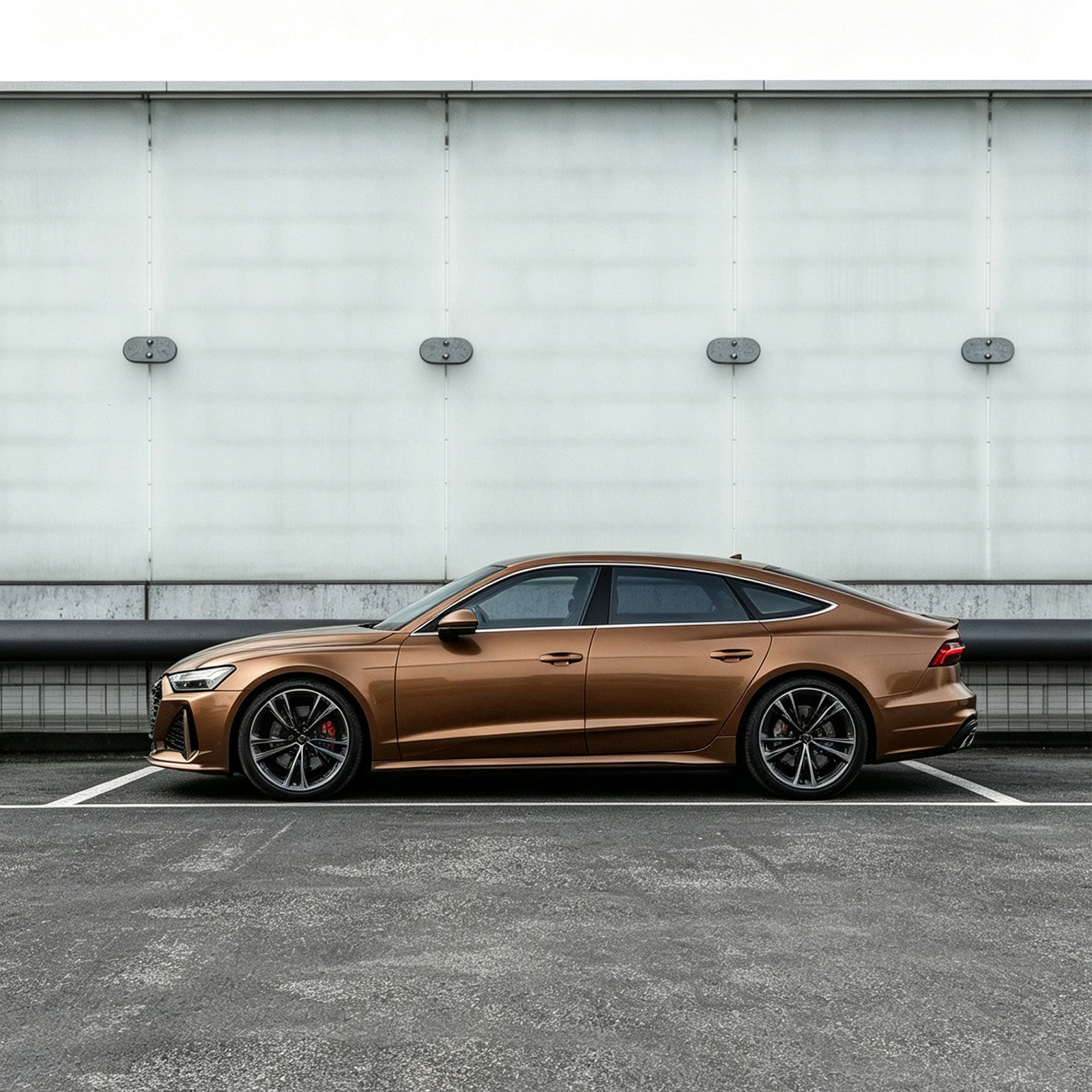 Glossy Metallic Bronze Ember Vinyl Wrap