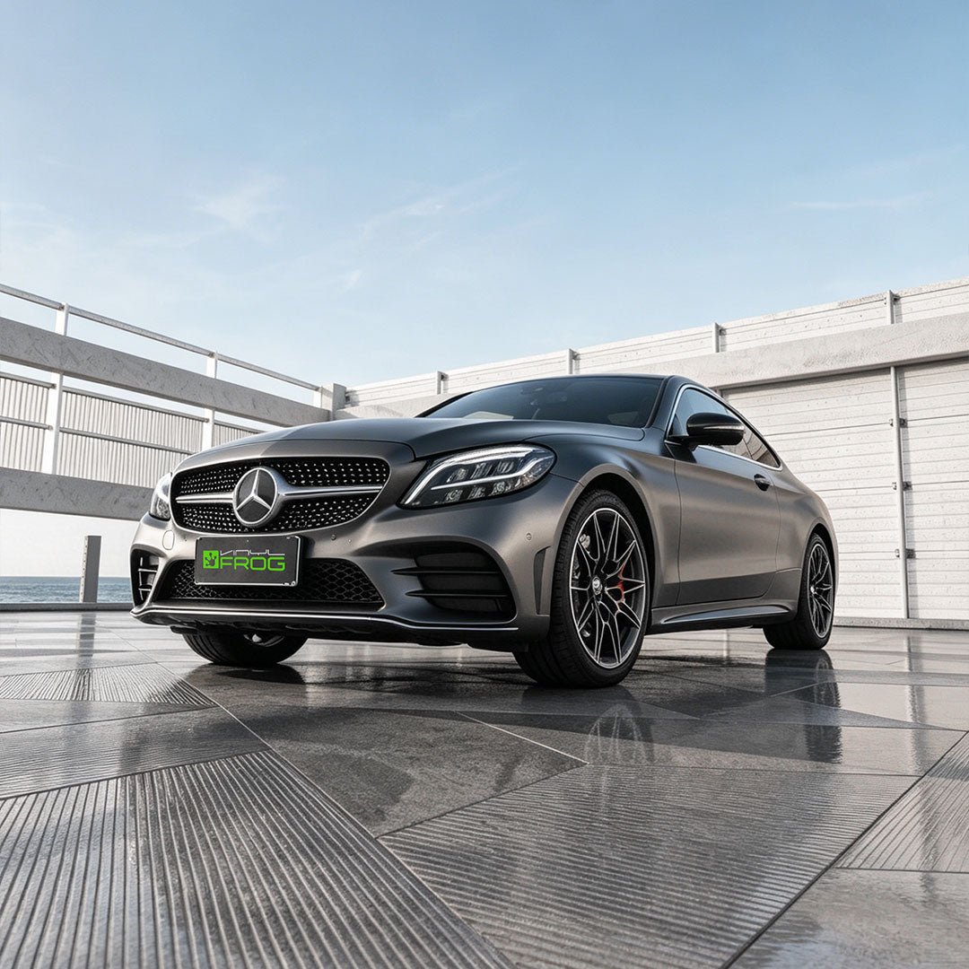 Matte AMG Gray Color PPF (Wet Application)