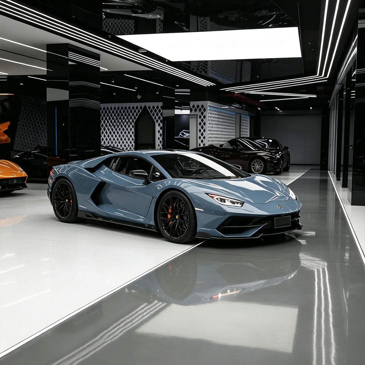 Ultra Gloss China Blue Color PPF (Wet Application)