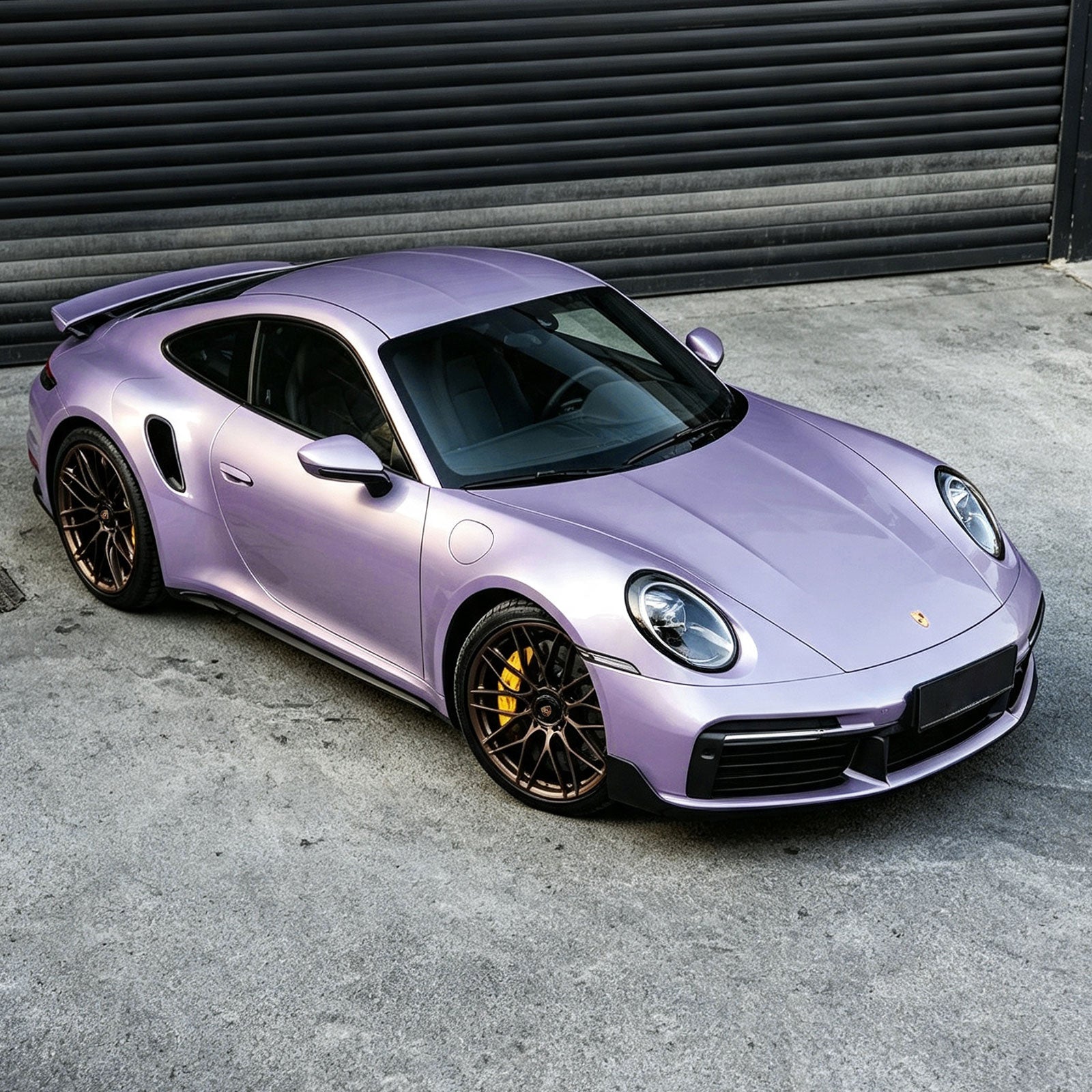 Glossy Metallic Lavender Haze Vinyl Wrap