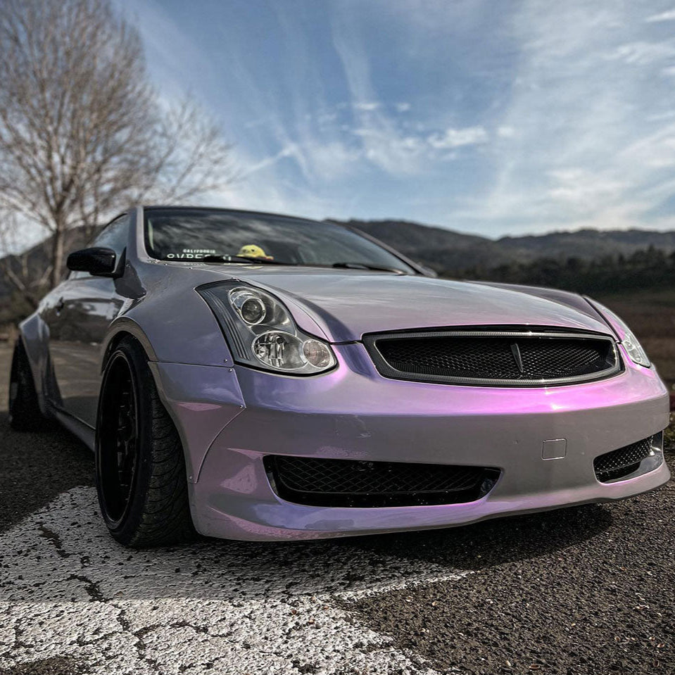 Candy Metallic Gray Purple vinyl wrap