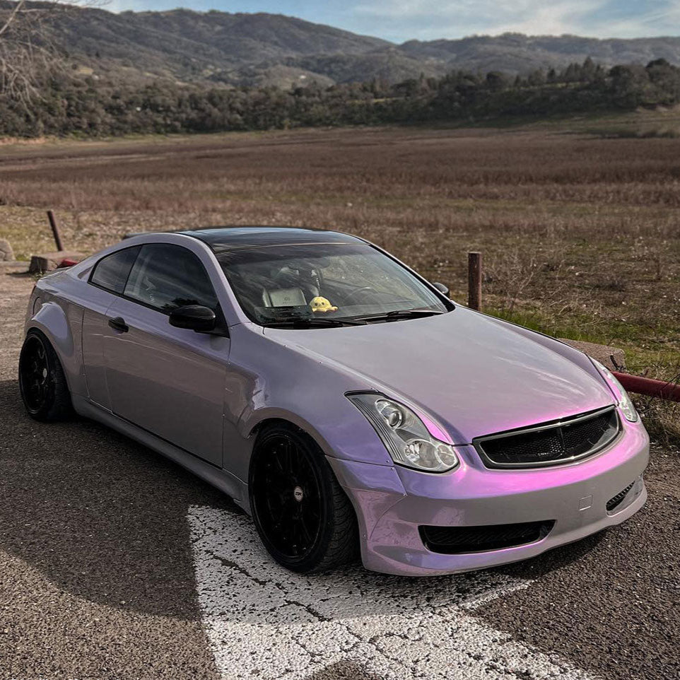 Candy Metallic Gray Purple vinyl wrap