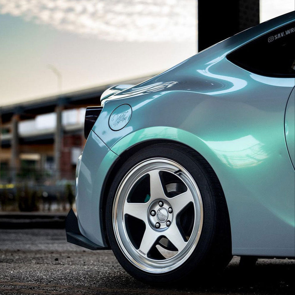 Candy Metallic Magic Gray Green Vinyl Wrap