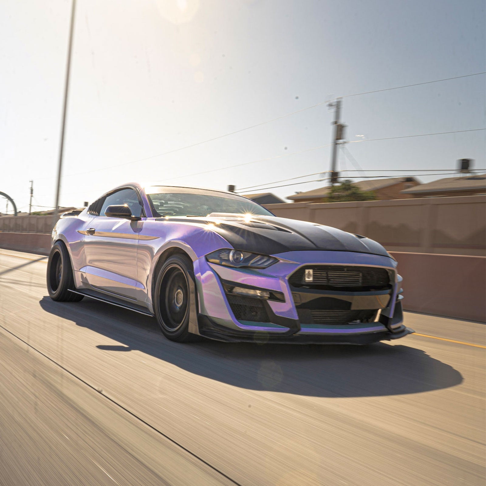 Candy Metallic Gray Purple Color PPF (Paint Protection Film)