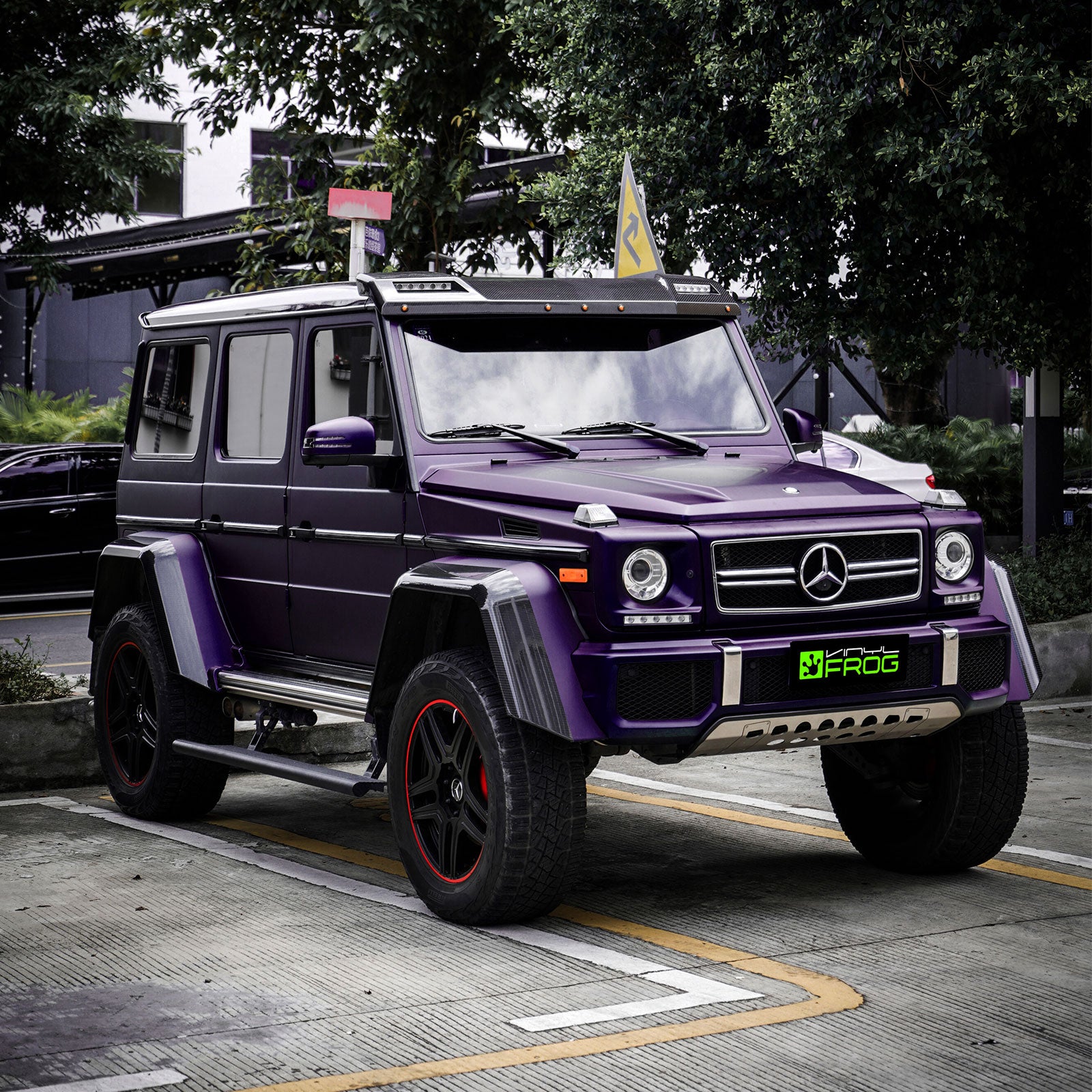 Matte Midnight Purple Color PPF (Paint Protection Film)