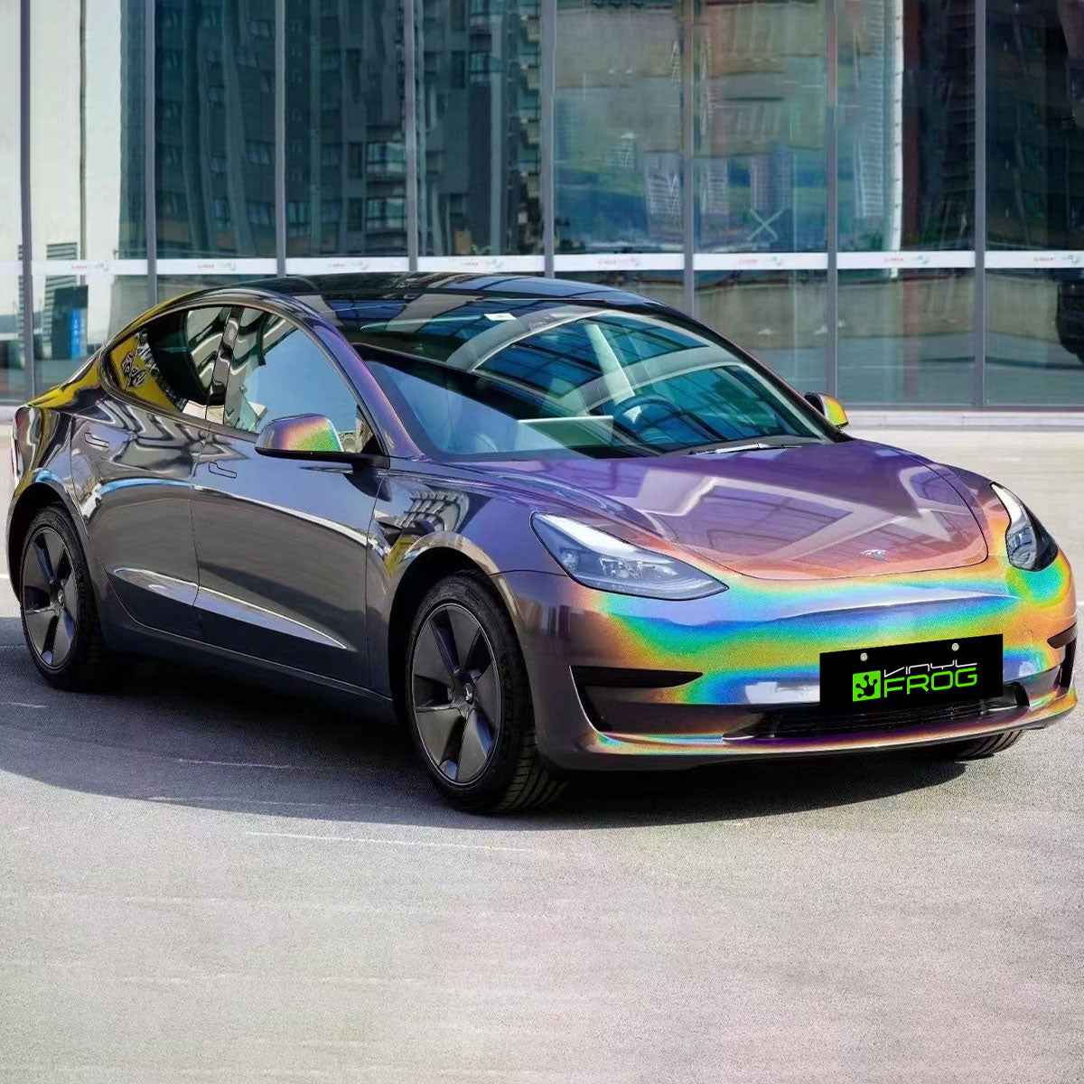 Rainbow Metallic Vinyl Wraps