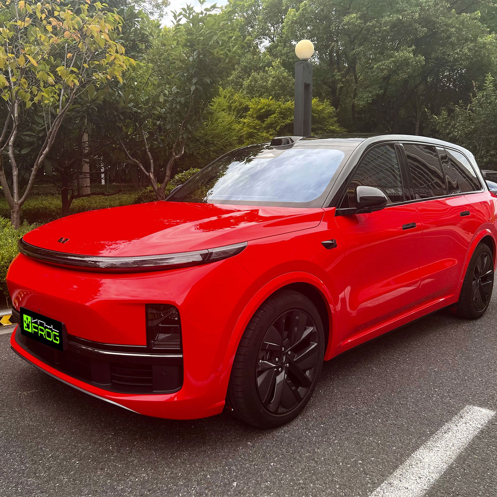 High Glossy Ferrari Red Color PPF (Paint Protection Film)