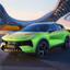 Neon Green Colored Paint Protection Film