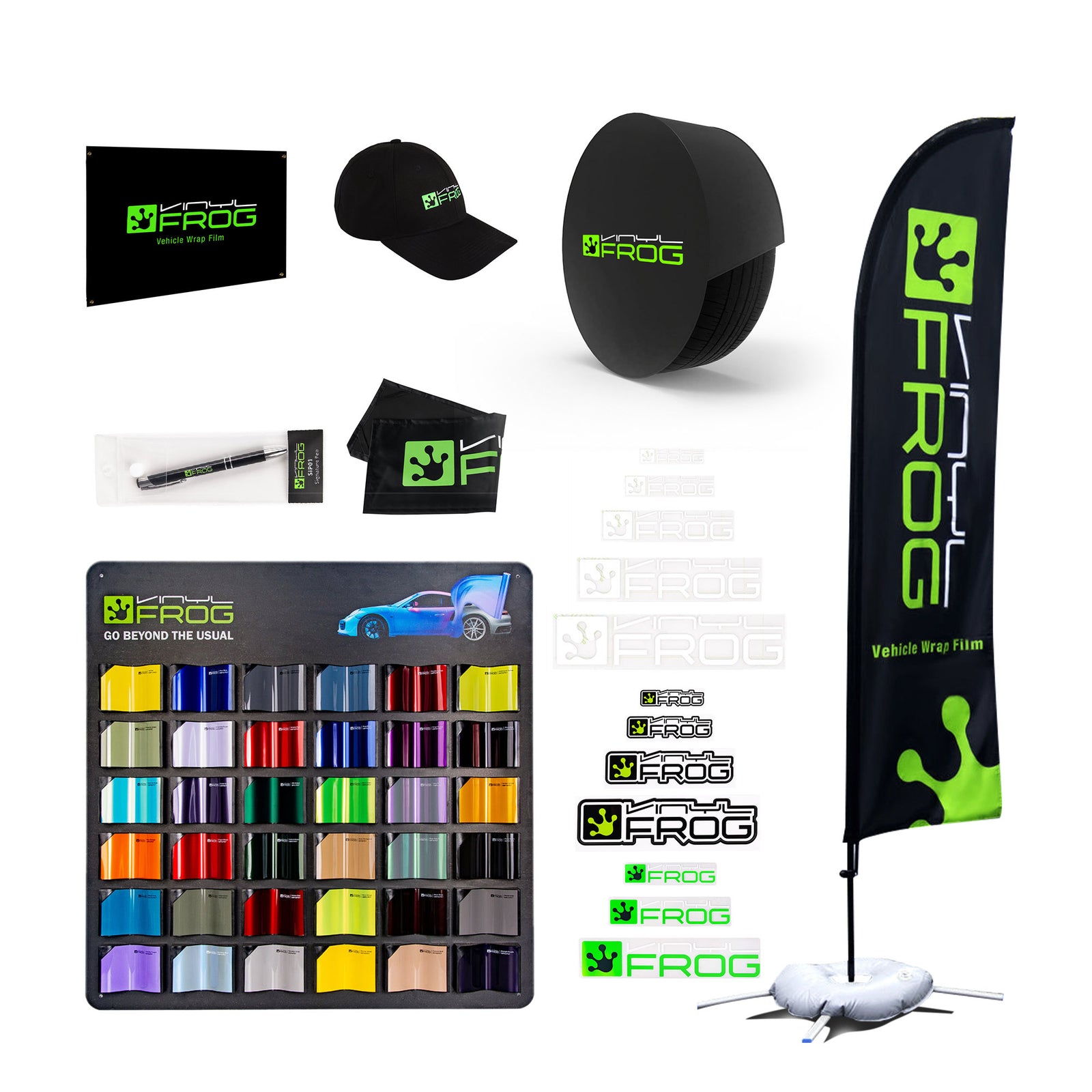 VinylFrog Shop Branding Kit