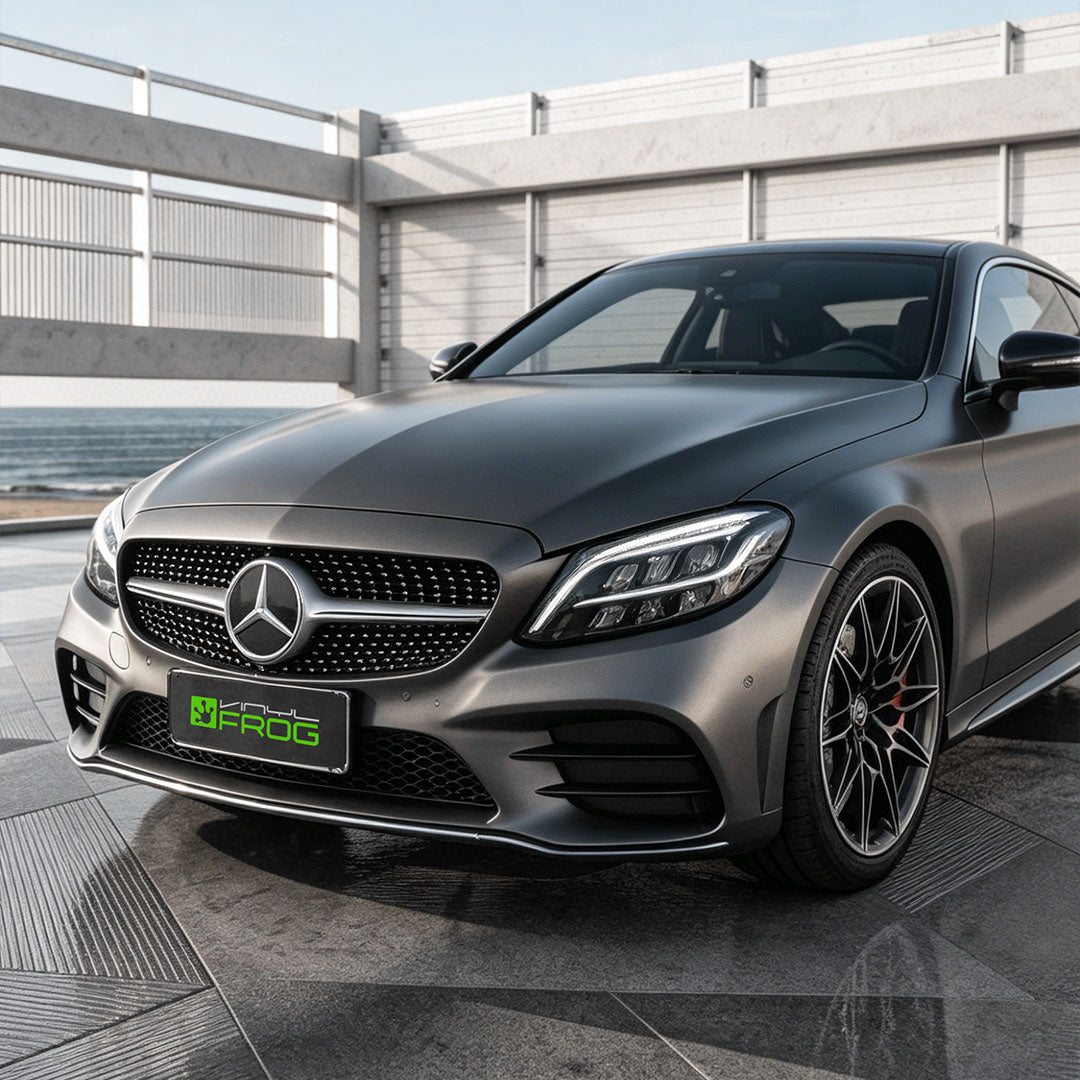 Matte AMG Gray Color PPF (Wet Application)