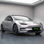 Glossy Metallic Unicorn Silver Vinyl Wrap