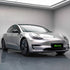Glossy Metallic Unicorn Silver Vinyl Wrap
