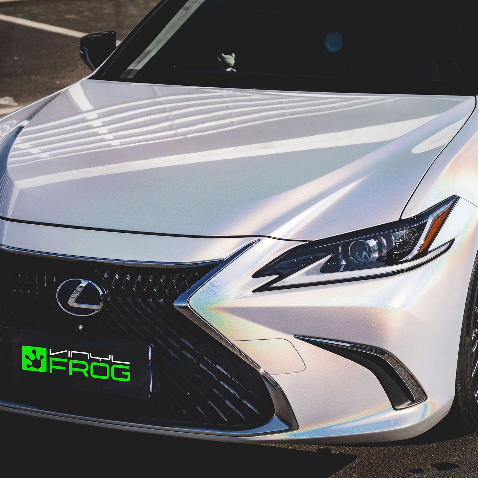 Rainbow Metallic Majestic White Color PPF (Paint Protection Film)