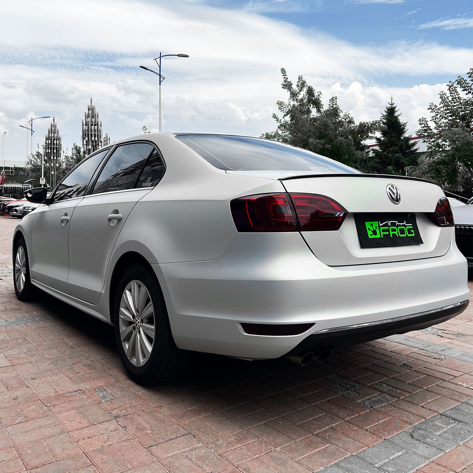 Matte Pearl White Color PPF (Paint Protection Film)