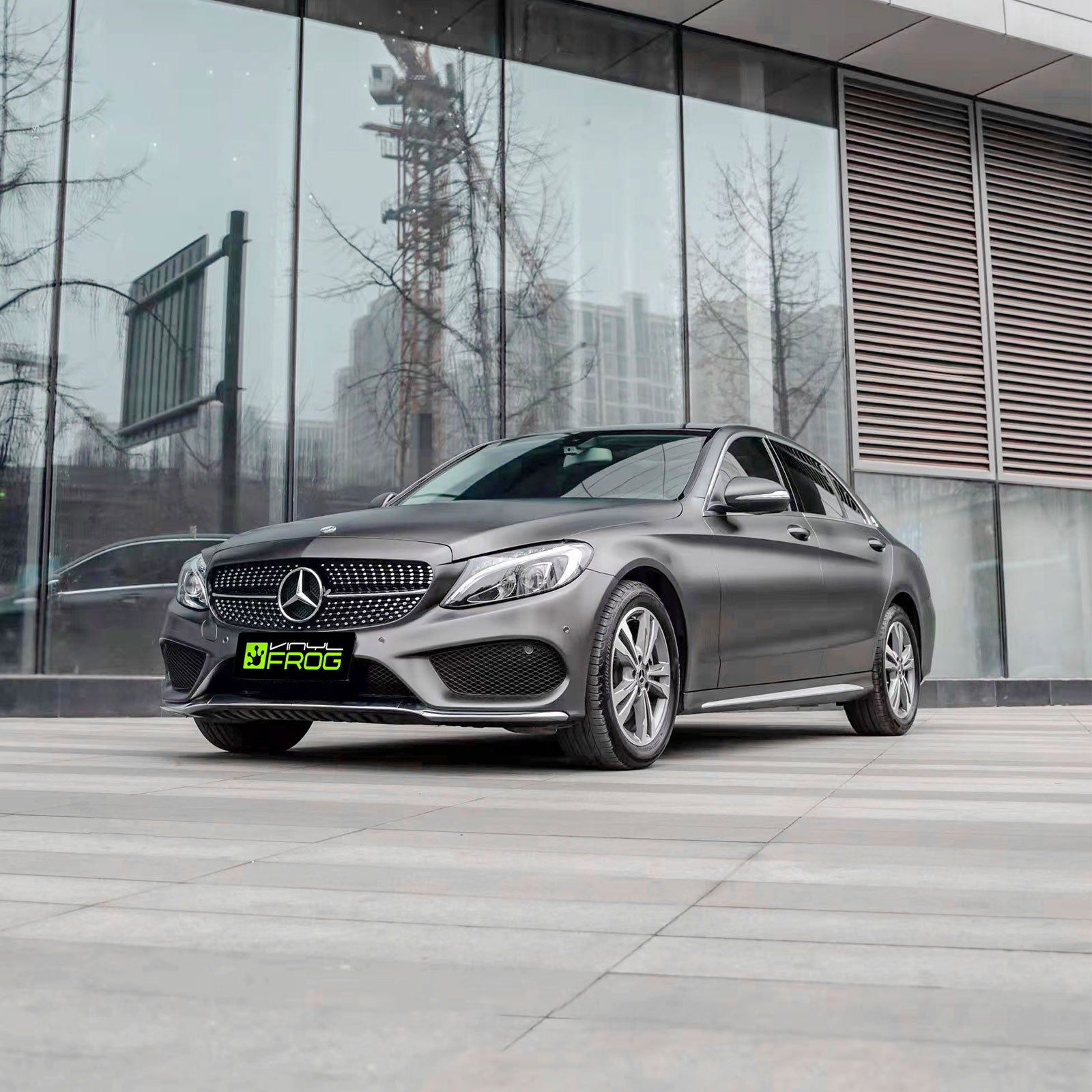 Matte AMG Gray Color PPF (Paint Protection Film)