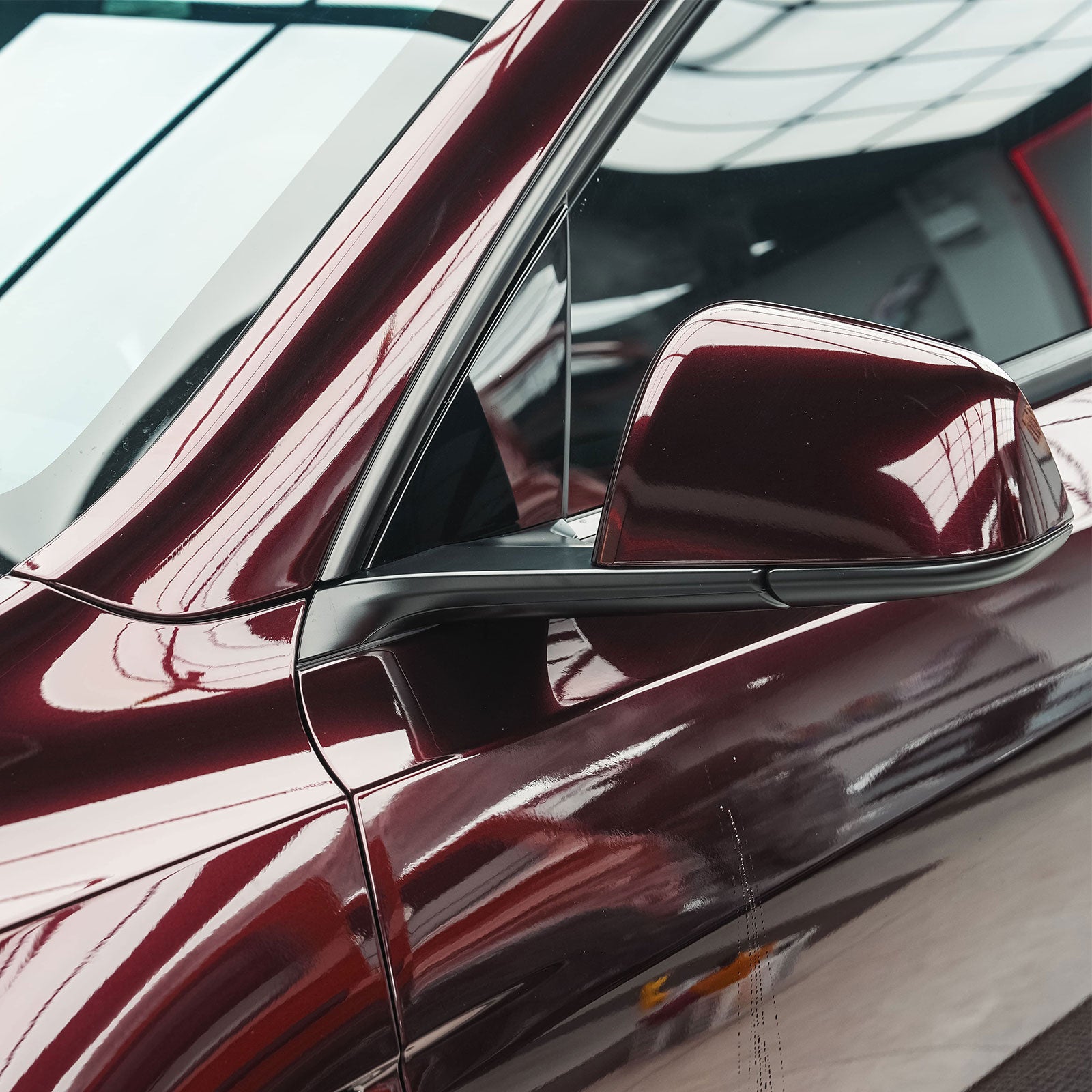 Glossy Metallic Black Rose Color PPF (Paint Protection Film)