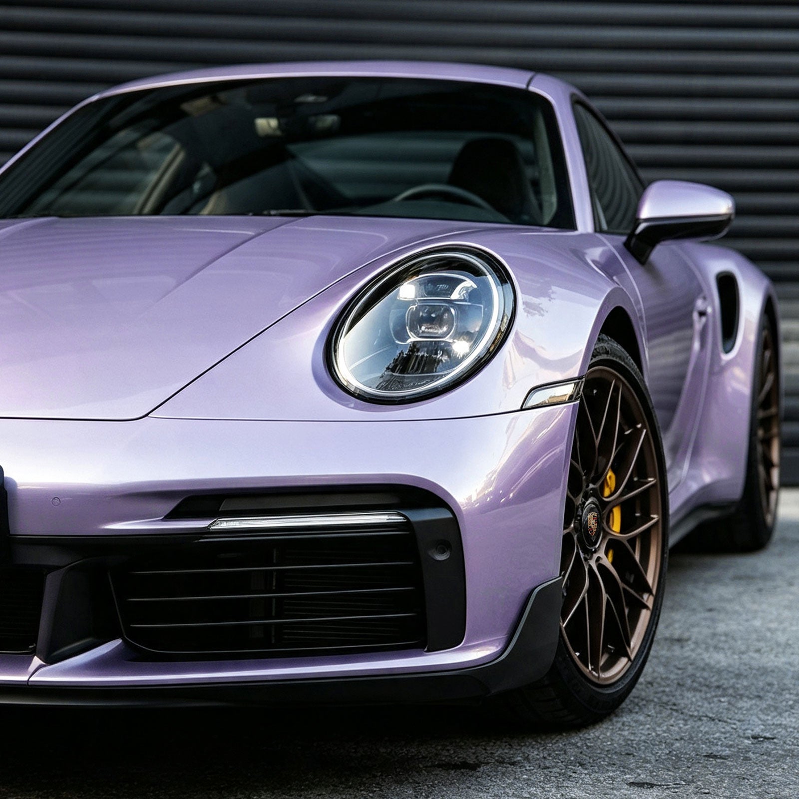 Glossy Metallic Lavender Haze Vinyl Wrap