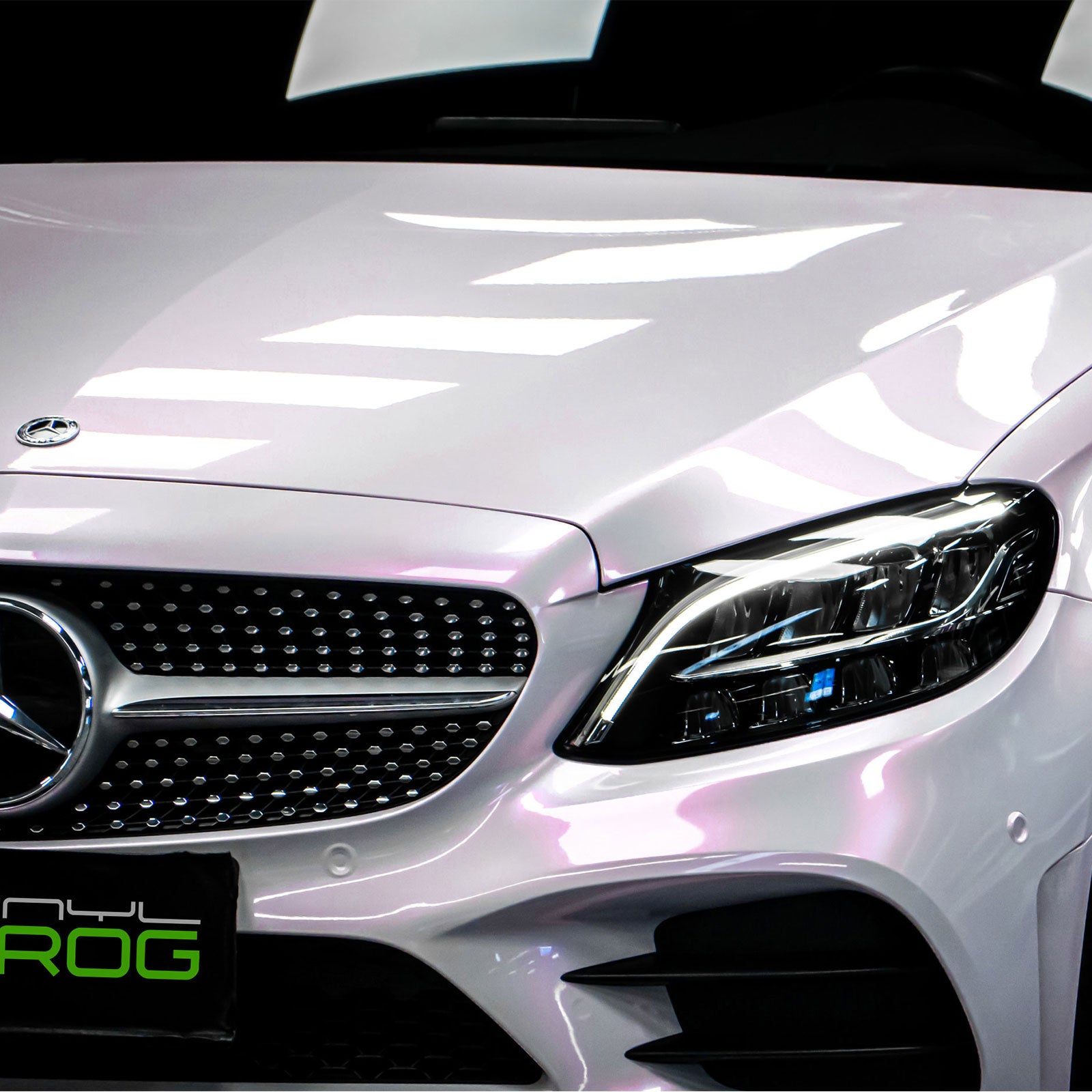 Candy Metallic Pink White Color PPF (Paint Protection Film)