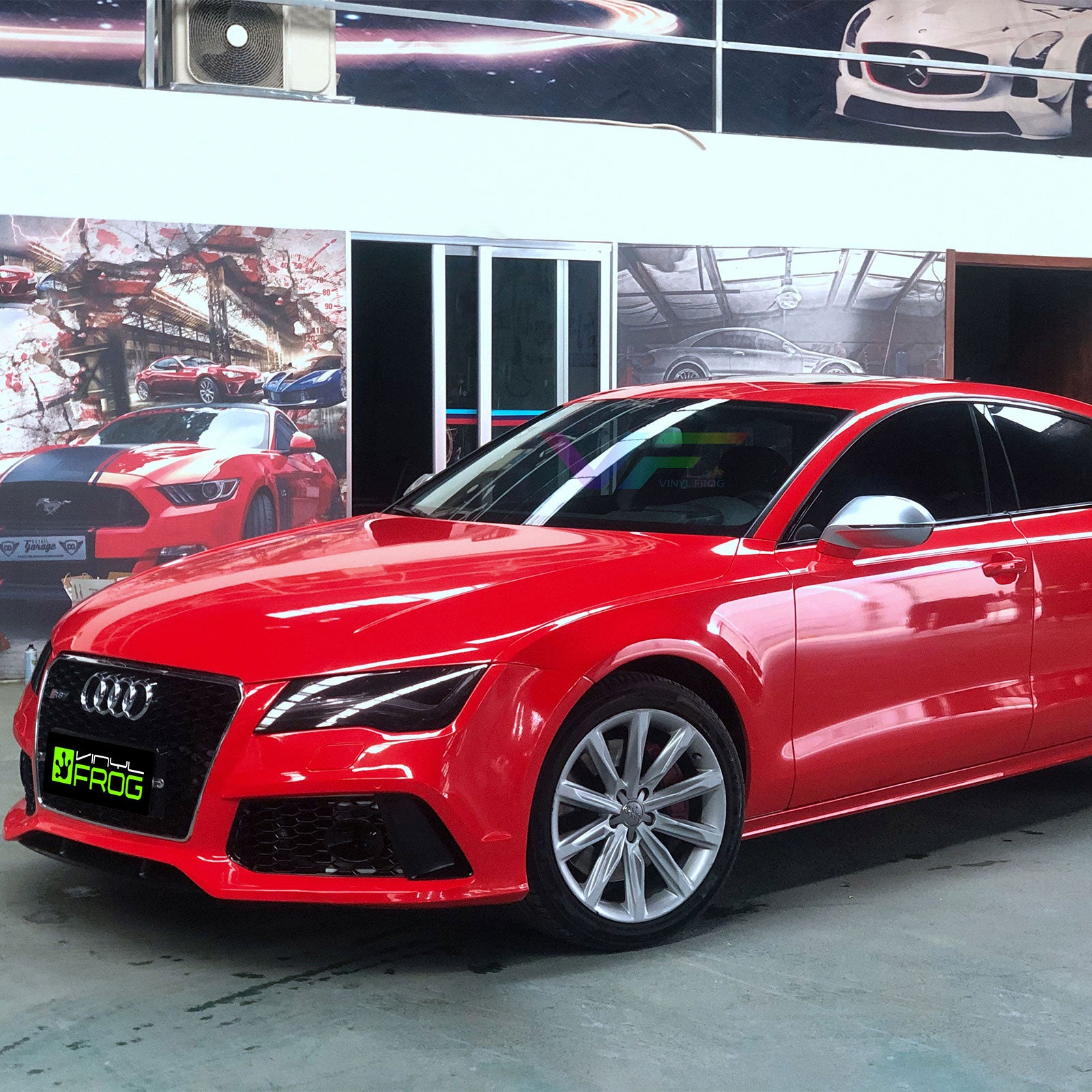 High Glossy Ferrari Red Color PPF (Paint Protection Film)