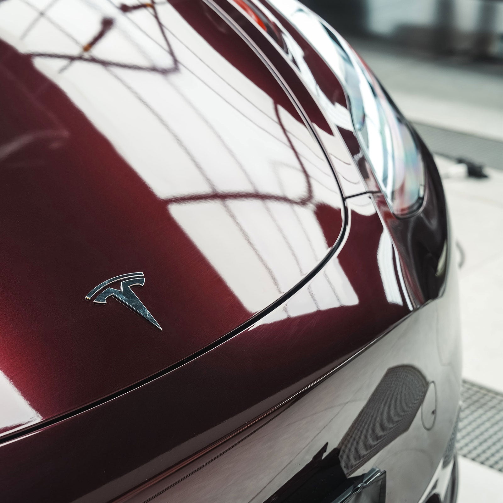 Glossy Metallic Black Rose Color PPF (Paint Protection Film)