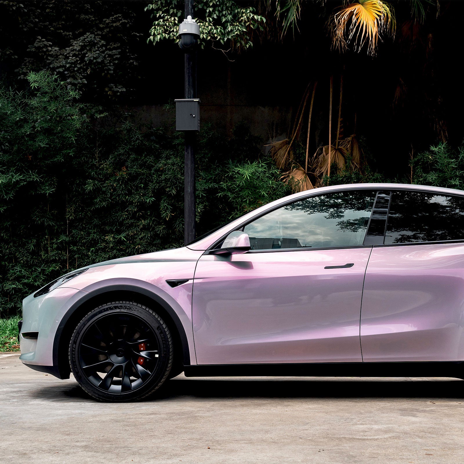 Candy Metallic Gray Pink Color PPF (Paint Protection Film)