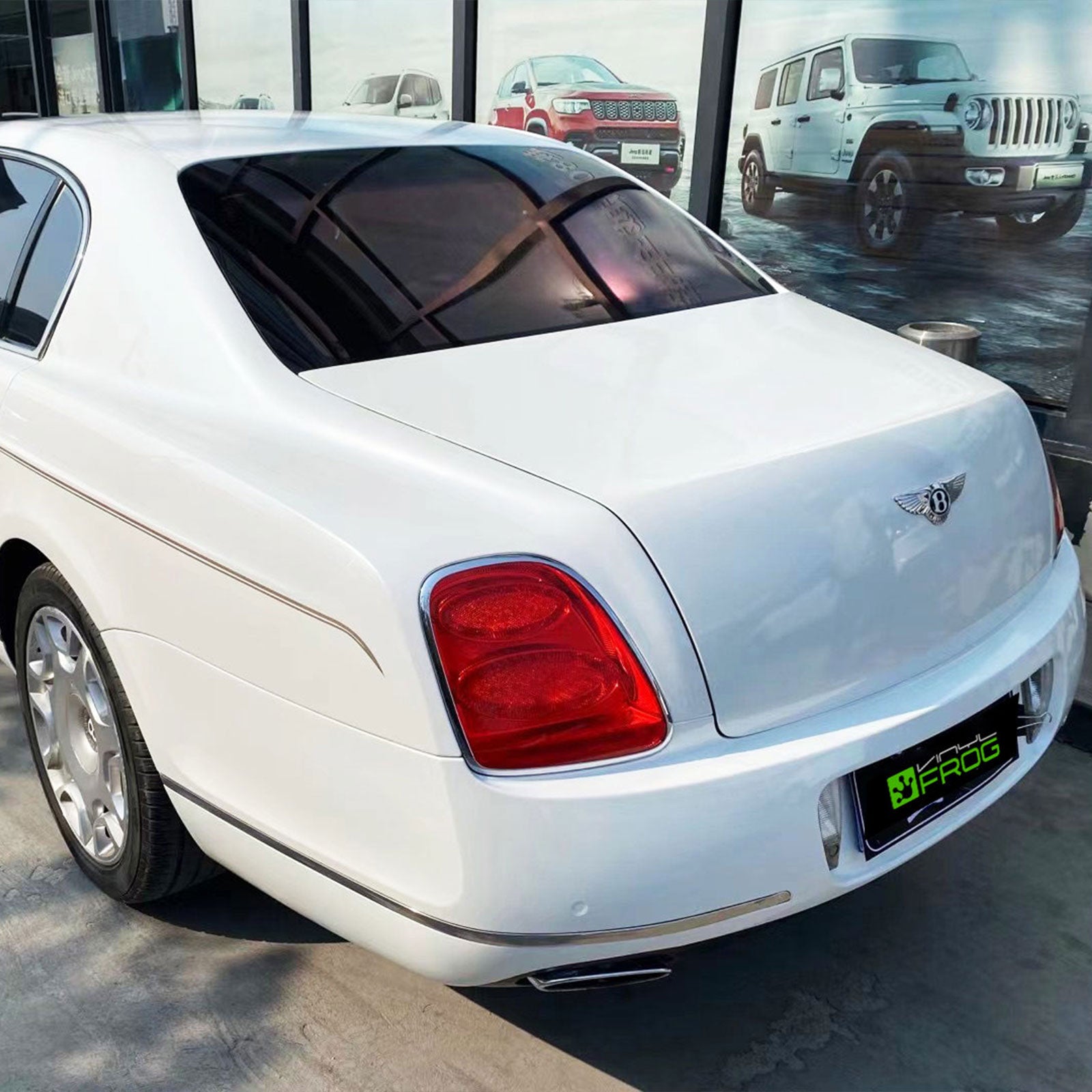 Glossy Pearl White Color PPF (Paint Protection Film)