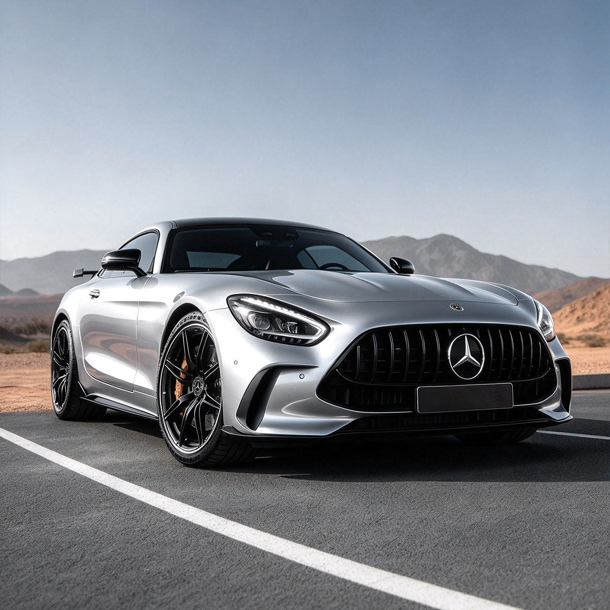 Glossy Metallic Arctic Silver Color PPF (Paint Protection Film)