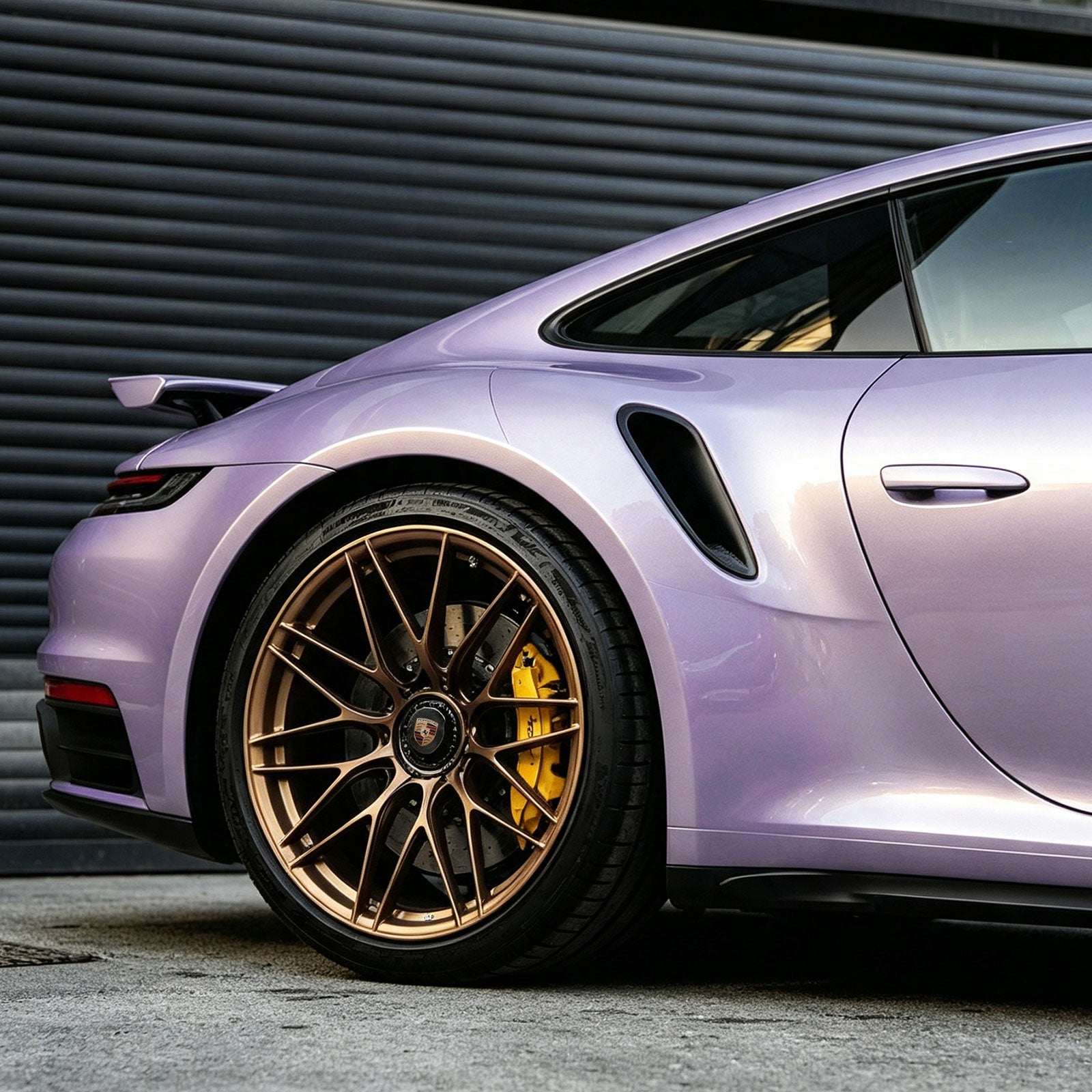 Glossy Metallic Lavender Haze Vinyl Wrap