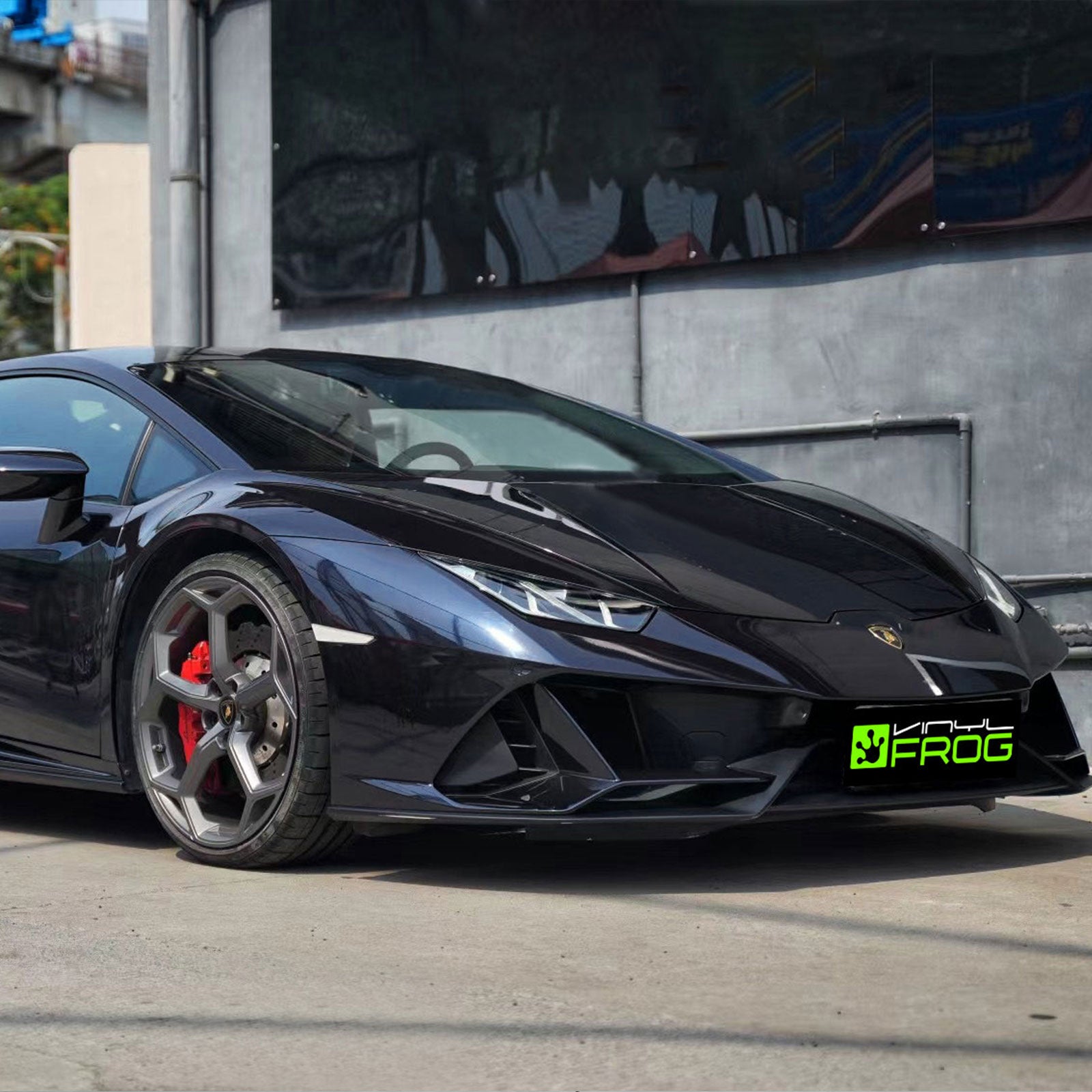 Glossy Metallic Glitter Black Blue Color PPF (Paint Protection Film)