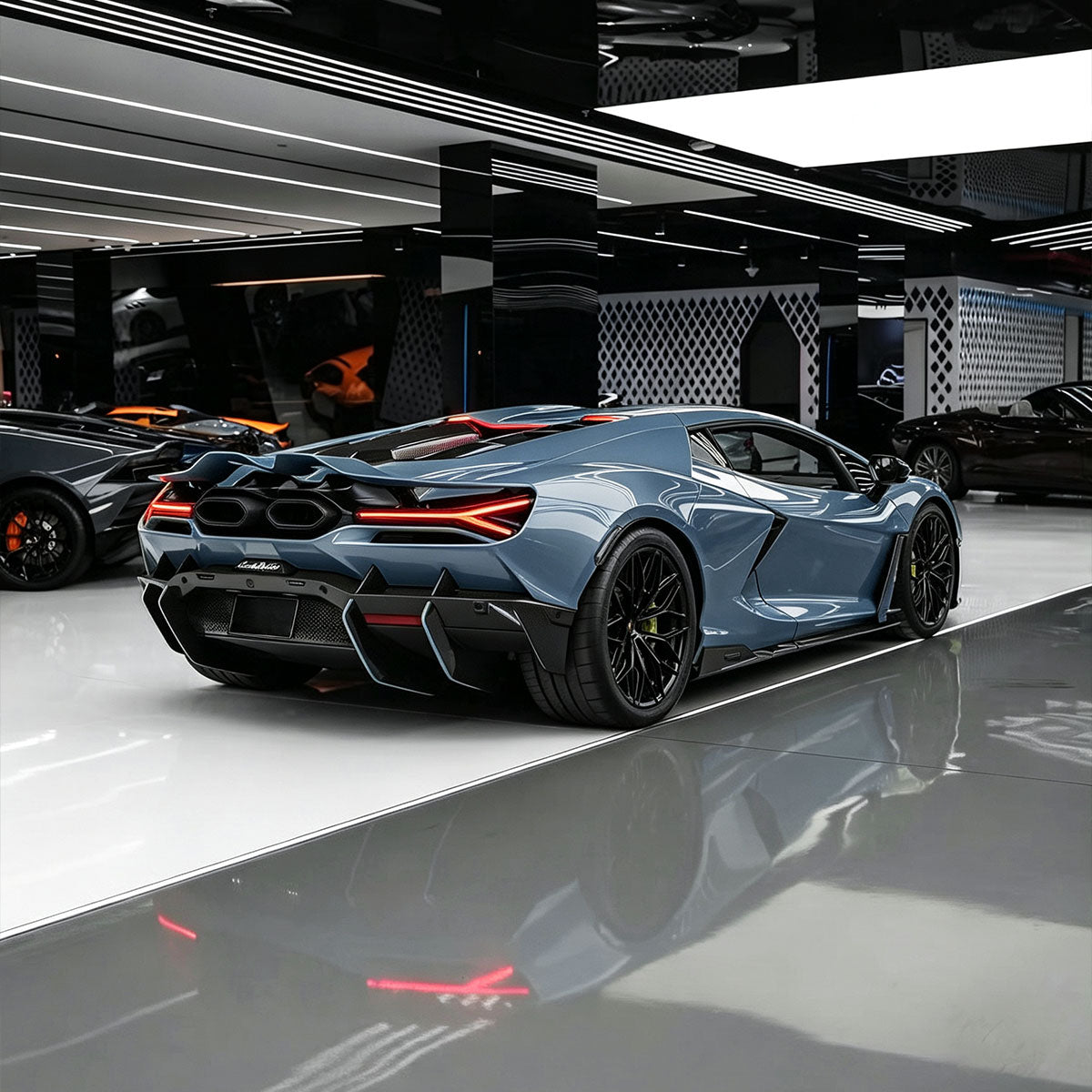 Ultra Gloss China Blue Color PPF (Wet Application)