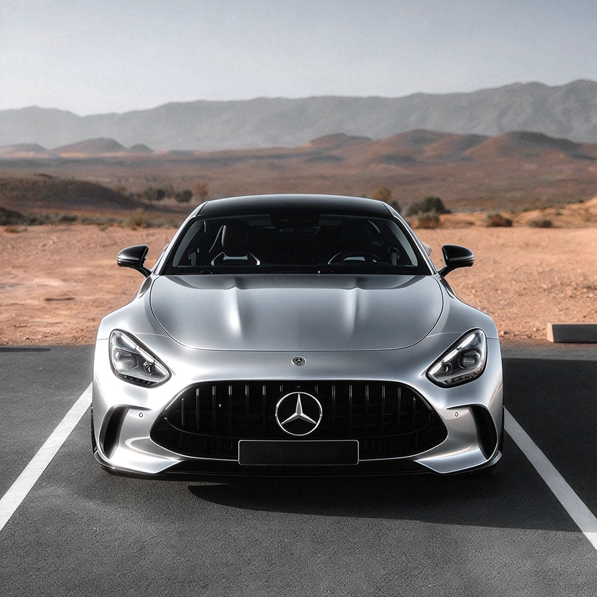 Glossy Metallic Arctic Silver Color PPF (Paint Protection Film)