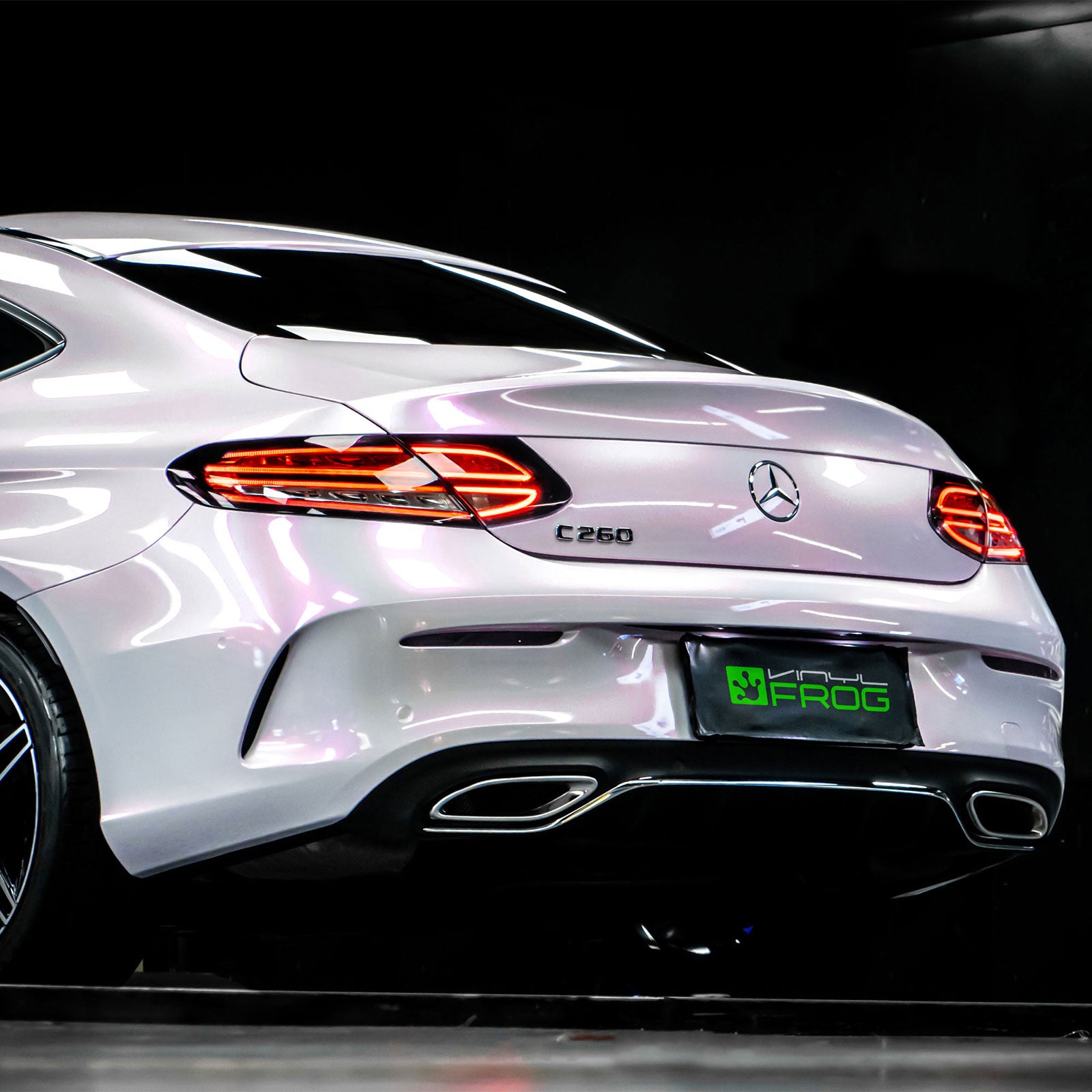 Candy Metallic Pink White Color PPF (Paint Protection Film)