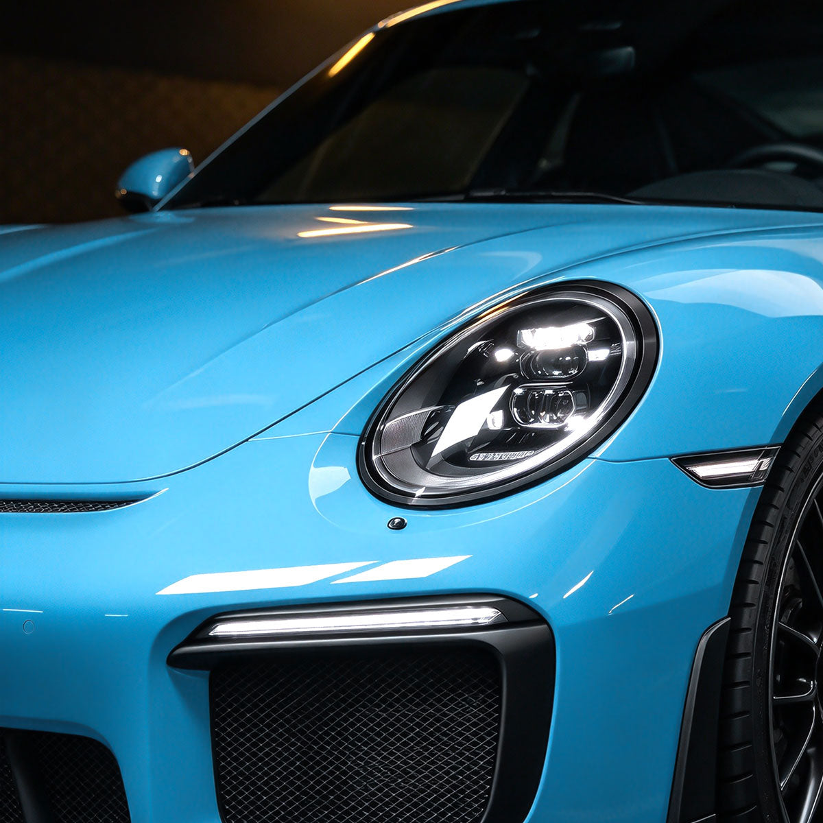 High Glossy Breeze Blue Color PPF (Paint Protection Film)
