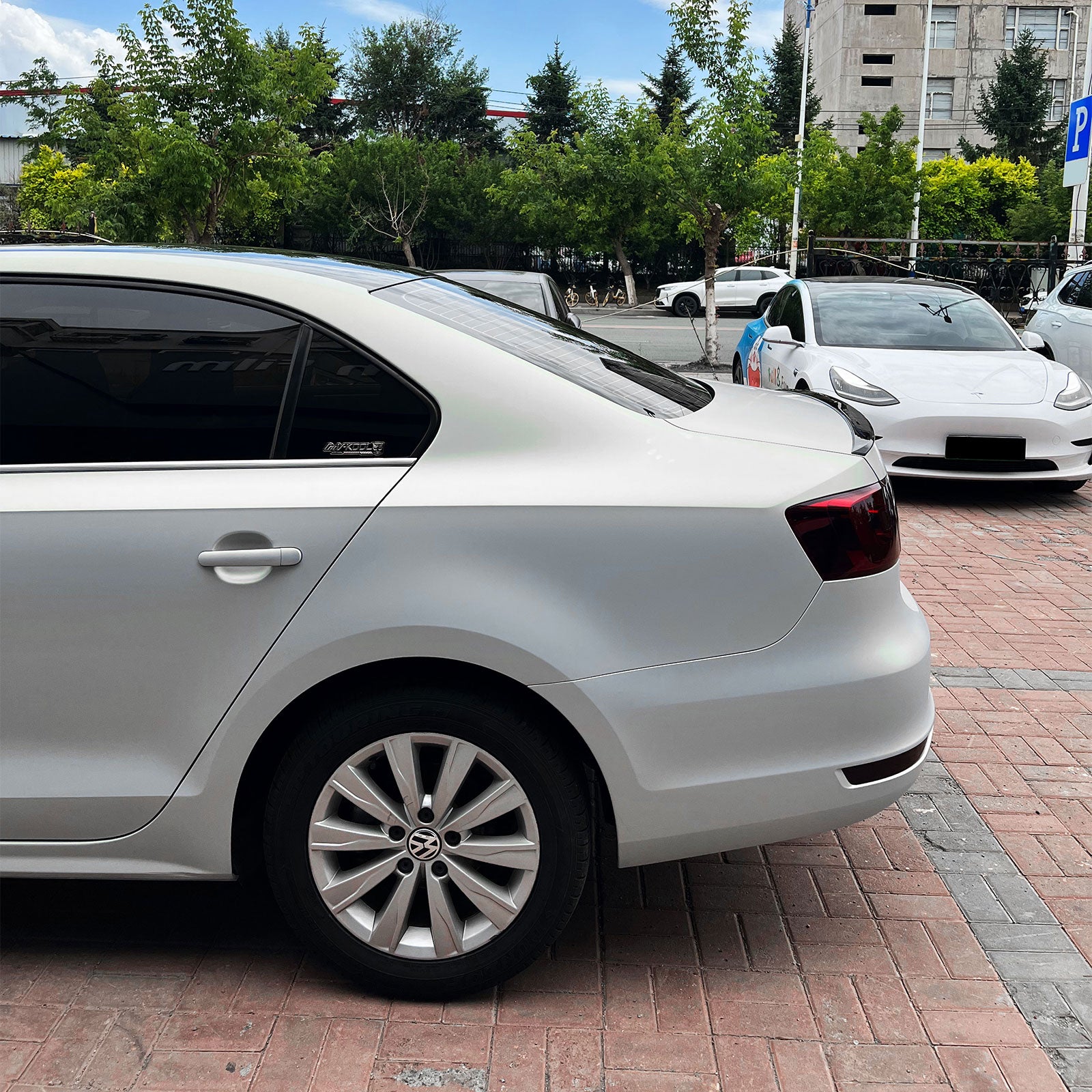 Matte Pearl White Color PPF (Paint Protection Film)