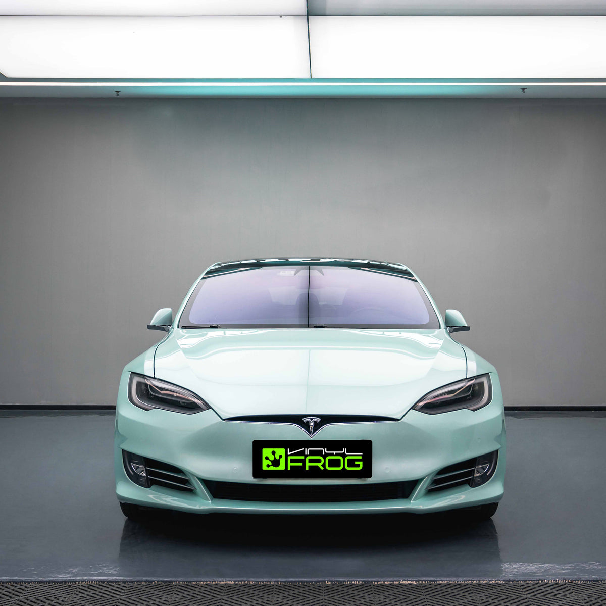 High Glossy Jade Green Vinyl Wrap