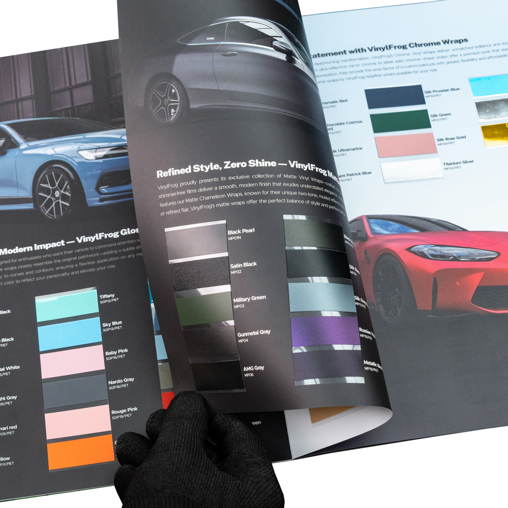 Automotive Wraps Sample Kit