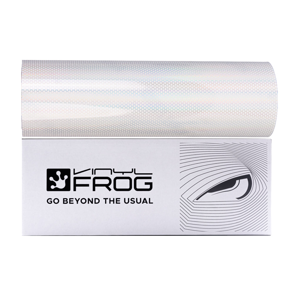 Clear Holographic Honeycomb Headlight Film with Air Channel Paper Liner