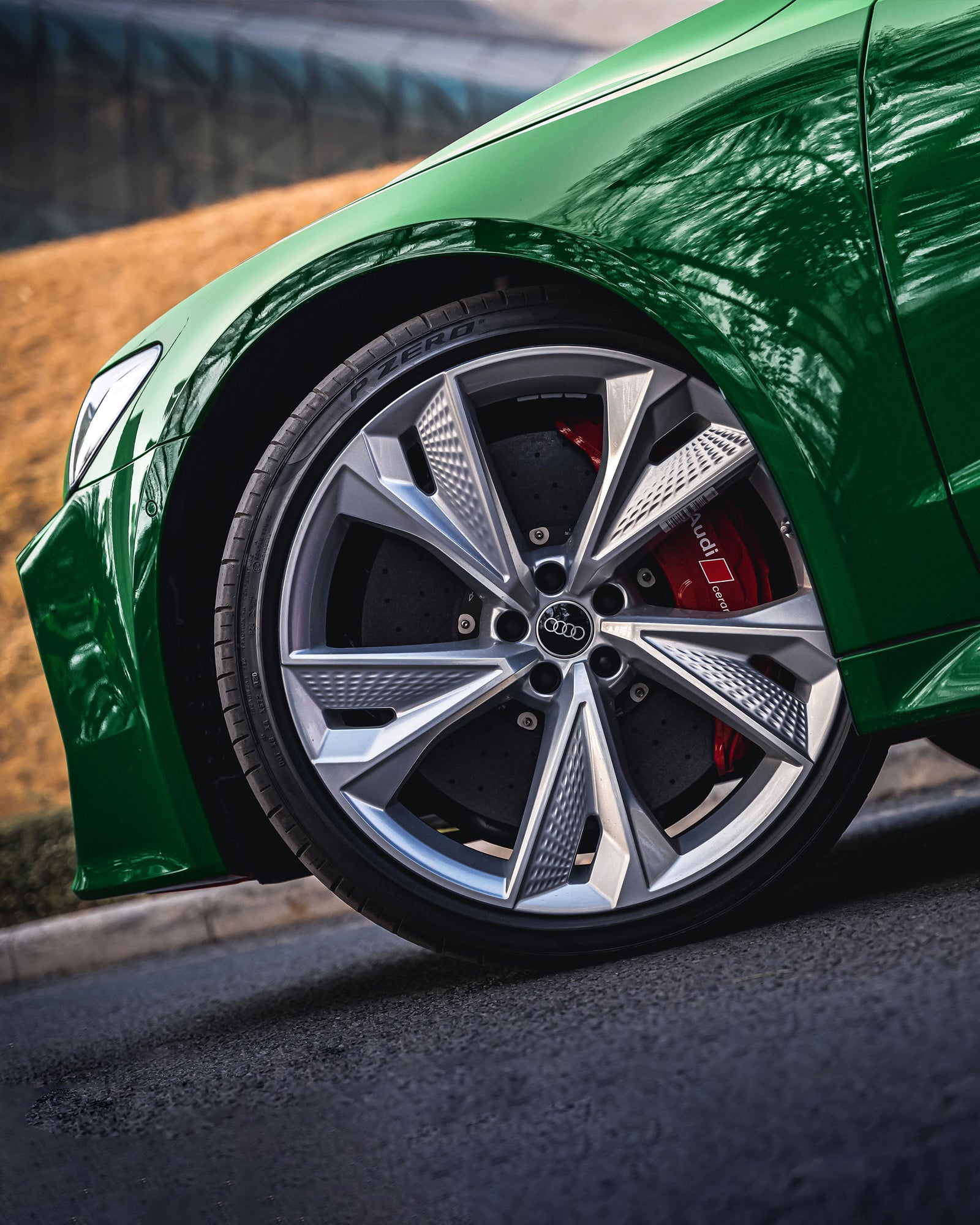 Glossy Metallic Irish Green Color PPF (Paint Protection Film)